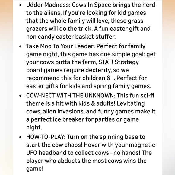 🐰Cows in Space Board Game - Picture 7 of 7